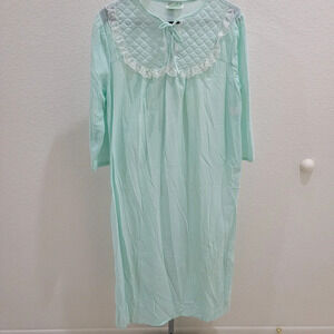 Vintage Spotlight Mint Housecoat